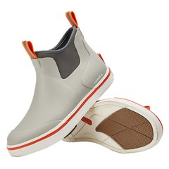 HISEA Men’s Fishing Deck Boot Waterproof Sailing Garden Mud Work Ankle Rain Boot