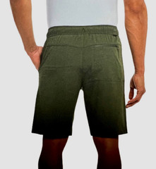GERRY MEN’S PULLON SECURE ZIP POCKETS TRAIL SHORTS (OLIVE DK GREEN, XXLARGE) NWT