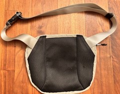 Urban Outfitters Without Walls Cross Reflective Logo Tan Body Bag, Unisex, NWOT
