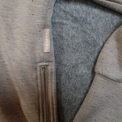 Varley Sweater Womens Extra Small Priya Longline Doublesoft Taupe Fleck Pullover