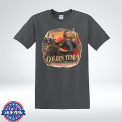 Golden Tempo KY Derby Winner Cherie DeVaux Horse Racing T-Shirt