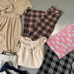 Girls Lot of 10-12 Mixed Bundle, Shirts, PJ Sets, Random bundles
