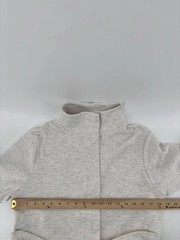 NWT Varley Anset Jacket Sz S Ivory Marl DoubleSoft Preppy Designer Chic $158