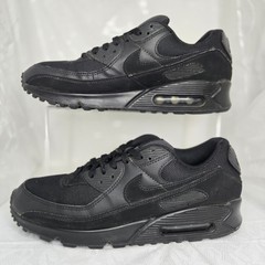 Nike Air Max 90 Triple Black 10.5 Men’s Low Top Sneakers 2020 CN8490-003