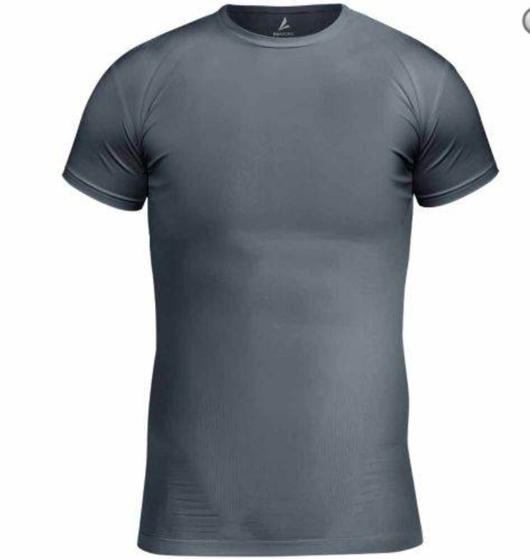 Stock Training Compression Top Men’s Large Gray 5001GPH