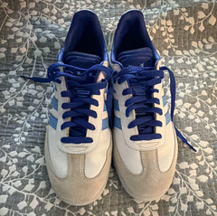 adidas Lionel Messi Samba Indoor Spark Gen10s ID3550 Leather Low Top Lace Up