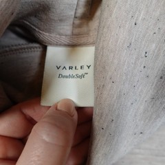 Varley Sweater Womens Extra Small Priya Longline Doublesoft Taupe Fleck Pullover