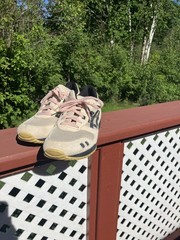 Asics Gel Lyte III Shoes Size 11 Cream Pink Black