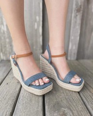New York And Company Women’s Unita Platform Wedge Sandal