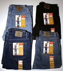 New Wrangler Relaxed Fit Jeans Men’s Big and Tall Sizes Four Colors Available
