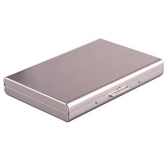 RFID Blocking Credit Card Holder Slim Aluminum Metal Wallet Case