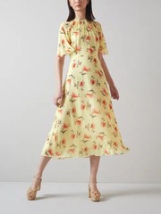 L.K.BENNETT ELOWEN PRINT DRESS SIZE 12