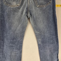 Diesel Jeans Mens 34×28 Blue Denim Medium Wash Regular Straight Button Fly