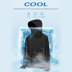 Long Sleeve Sun Protection Shirt Women With Wide Brim 360° Head And Neck NDTP