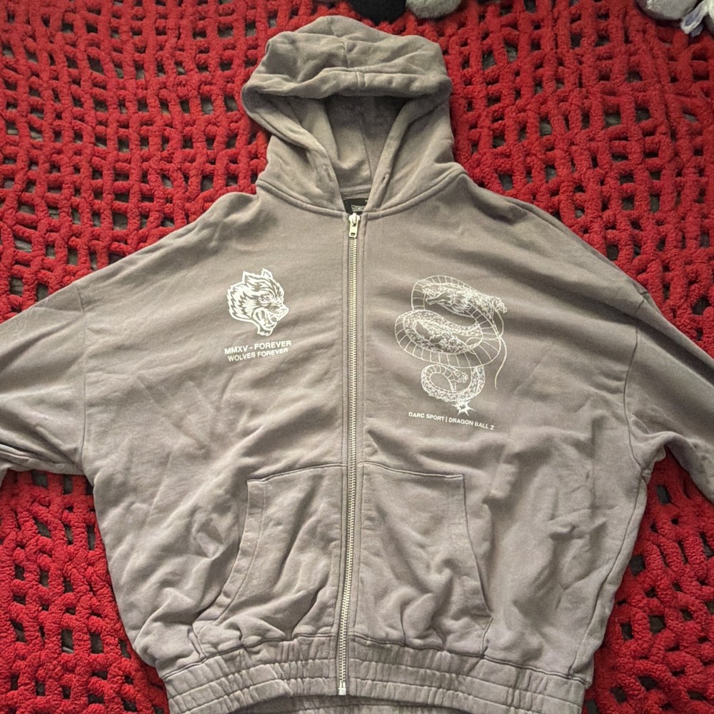Darc Sport x Dragonball Z Shenron zip size M
