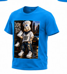 Dope Boy Mascot Character Tee | Urban Streetwear Concert Shirt
