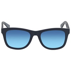 Lacoste Unisex Sunglasses Polycarbonate Lens Matte Blue Square Frame L789S 424