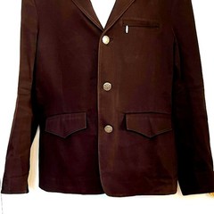 HOUSE OF HOWE ENGLISH COUNTRY GENTLEMAN BROWN BLAZER MEN’S SIZE 42 GOTH Y2K