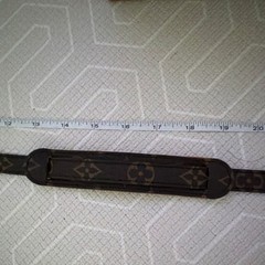 Authentic Louis Vuitton Adjustable Monogram Shoulder Strap J75010