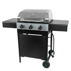 Master Forge Medium 480-Sq.In Stainless steel 3 -Burner Liquid Propane Ga|119860