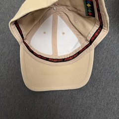 Snap On Tools Hat OSFA Beige Plain Logo Adjustable 100% Cotton Cars