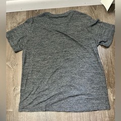 Men’s L Gray Heather Crew Neck T-Shirt