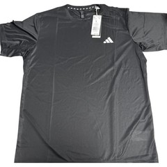 Adidas, Workout, Train Essentials Base Tee Black. Size: Large