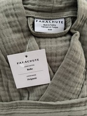 NEW! Parachute Cloud Cotton Robe, Medium, Moss
