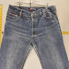 Diesel Jeans Mens 34×28 Blue Denim Medium Wash Regular Straight Button Fly