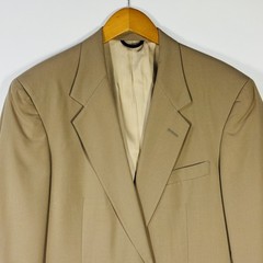 Austin Reed Men’s Blazer Jacket Ivory Gold Button USA Made Sport Coat Vintage