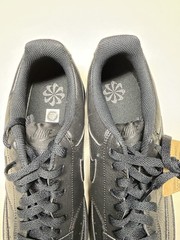 Nike Court Vision Low NN Men’s Low Top Leather Lace-Up Triple Black DH2987-002