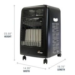 Mr. Heater Cabinet heater 18000 -BTU Outdoor Portable Cabinet Propane Heat|16528