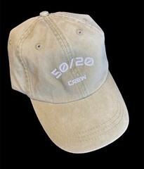NEW 50/20 Crew Embroidered Adjustable Baseball Hat Egypt 2023