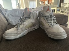 Jordan Air Jordan 5 Retro SE Craft Light Orewood Brown Gray/Orange FD9222-180