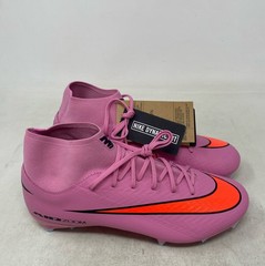 Nike Mercurial Superfly 10 Academy FG/MG Cleats Magic Flamingo/Black – Men’s 7