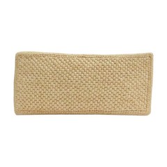 LOEWE Small Front Shoulder Tote Bag Raffia Beige A685B59X03