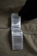 Mountain Hardwear tan jacket full zip 95% nylon 5% elastane mens XL w dimensions