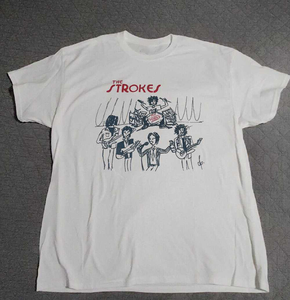 The Strokes band Tour Unisex Shirt Adult Tee S-5XL TS349