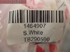 NWT – Women’s White Floral Mini Wrap Dress, Size S, 1464907