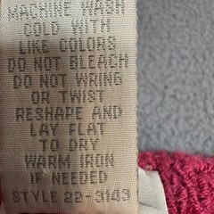 Vtg J Jill Tank Top Lagenlook Loose Fit Cotton Linen Knit Sleeveless XL Pink