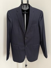 Brioni Ravello Navy Blue F-Light Wool Blazer 38R 48EU NWT Barneys Italy Luxury