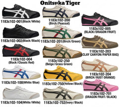 Onitsuka Tiger MEXICO 66 1183C102 001 BLACK/WHITE from Japan NEW