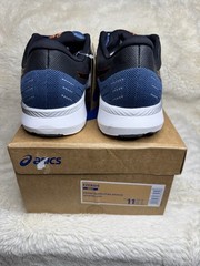 ASICS Ezeride 1011B788-400 Blue Black White Low Top Lace Up Sneaker Men