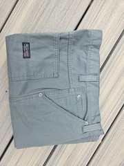 WRANGLER GRAY PANTS CARPENTER JEANS 94HYWLV 29×30 100% COTTON