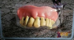 Lot of 2: Zombie Rotted Teeth Dents Adult Costume Accessory