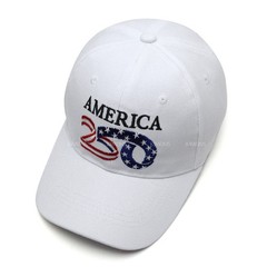 America 250th Anniversary Hat USA Patriotic Baseball Cap Adjustable Embroidered