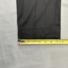 Banana Republic 2 Piece Suit Mens 42R 32×32 Charcoal Nailhead Standard Fit