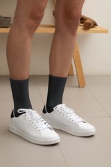 Balec 6 Pairs Men Plain Soft Casual Black Dress Socks