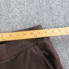Varley Pants Womens L Brown DoubleSoft Rolled Cuff Joggers Elastic Waist