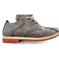 TOMMY HILFIGER Oxford Shoes Michael Pearl Grey Lace Up Boys Size 1